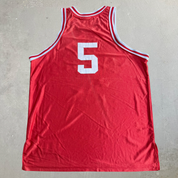 J- Vintage Indiana Hoosier Starter Basketball Jersey - 48/L