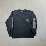 F- Vintage '06 Harley Davidson Kenosha Wisconsin Made In USA Long Sleeve Tee