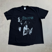 J- Vintage The Doors Logo & Picture Graphic Tee - XL