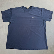 J- Vintage Nike Embroidered Chest Swoosh Tee - 2XL