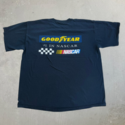 J- Vintage Nascar Good Year #1 In Nascar Graphic Pocket Tee - XL