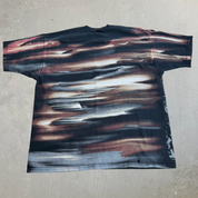 J- Vintage 90s Harley Davidson Motorcycles All Over Print Made In USA Tee - 2XL