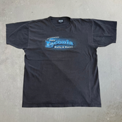 Vintage '03 Laconia Bike Week Rally & Races Graphic Made In USA Tee - 2XL