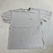 J- Vintage Nike Embroidered Chest Swoosh Tee - L