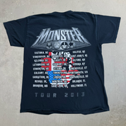 J- '13 Kiss Monster US & Canada Tour Graphic Tee - L