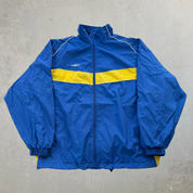 J- Vintage Umbro Yellow/Blue Zip Up Lightweight Jacket  - M