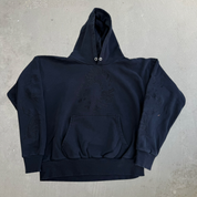 J- Vintage Diesel The Future Is Here Now Embroidered Swirl Hoodie - L