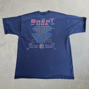 J- Vintage '99 Wayne Gretzky New York Rangers NHL The Great One Accolade Pro Player Tag Tee - XL