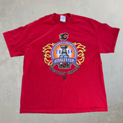 J- Vintage '04 Calgary Flames NHL Western Conference Champs Tee - XL