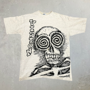 J- Vintage '88 Visions Skeleton Graphic Single Stitch Tee - L