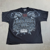 Vintage Nascar Dale Jr National Guard Jumbo Print Graphic Tee - 2XL