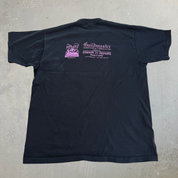 J- Vintage '93 British Columbia Regional Swimming Championship Graphic Single Stitch Tee - XL