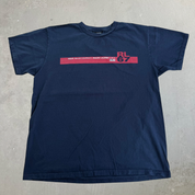 J- Vintage Polo Jeans Company Ralph Lauren Text Graphic Tee - L