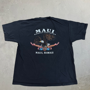 J- Vintage '03 Harley Davidson Maui Hawaii Graphic Tee - XL