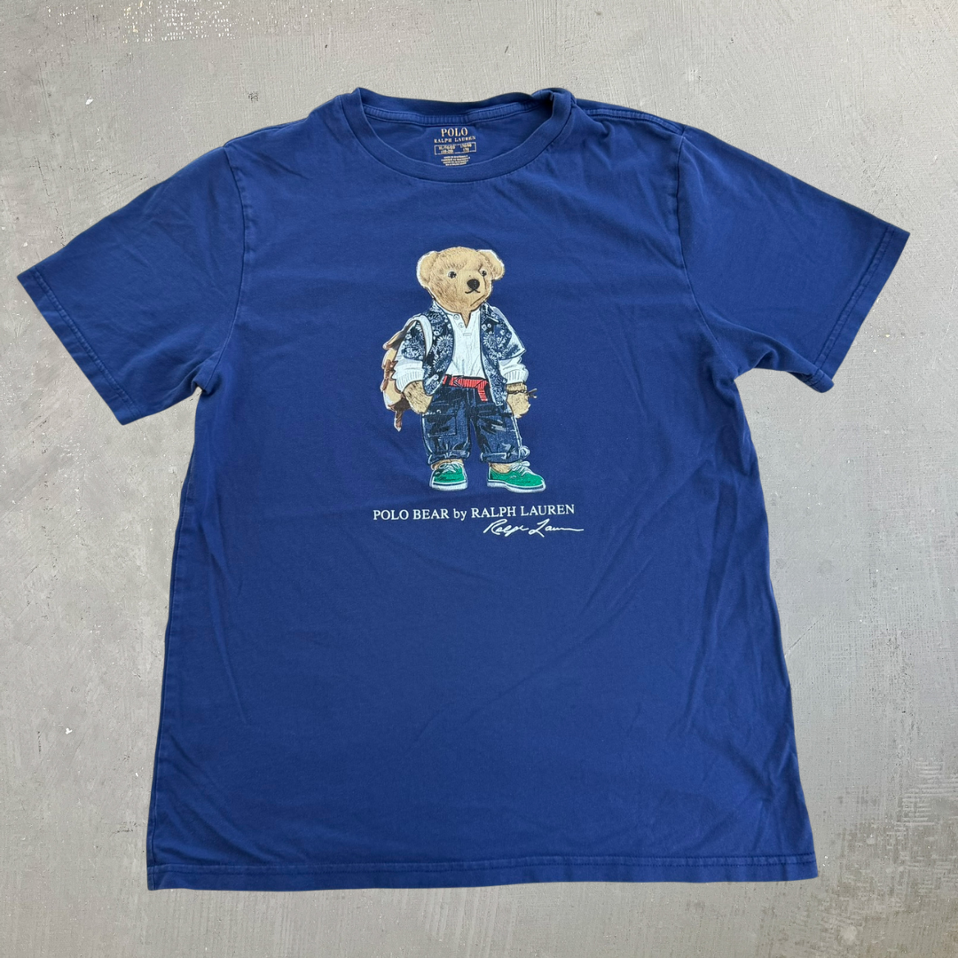J- Polo RL Polo Bear Graphic & Text Tee - Youth XL 18-20 (fits S)