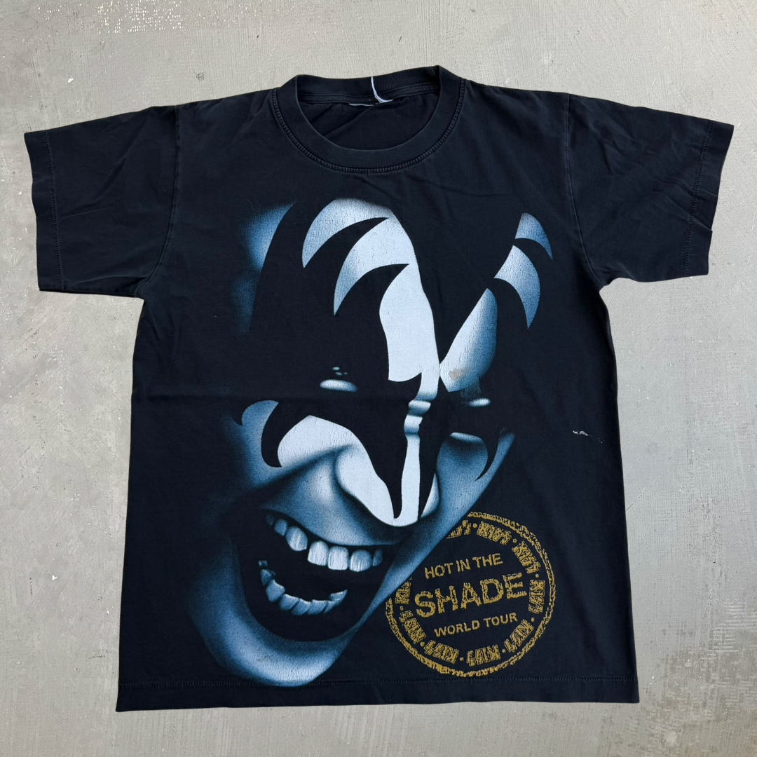 J- Vintage '90 Kiss Hot In The Shade Tour Graphic Tee - M