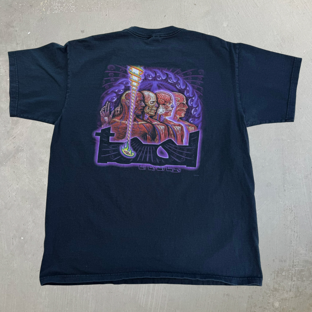 J- Vintage '04 TOOL Lateralus Graphic Red Anvil Tag Tee - L