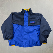 J- Vintage Nautica Competition Zip Up Winter Jacket - M