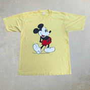 J- Vintage Disney Mickey Mouse Graphic Single Stitch Tee - M