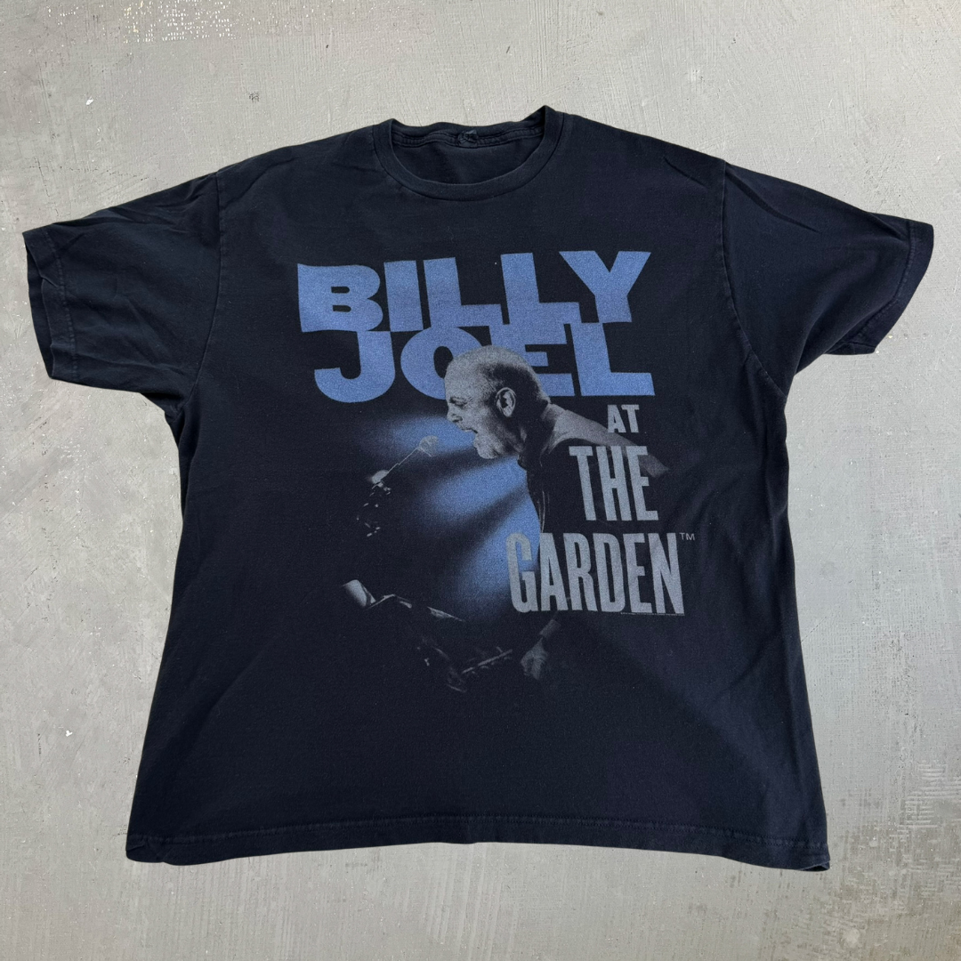 J- '14 Billy Joel Live At The Garden New York Picture Graphic Tee - XL