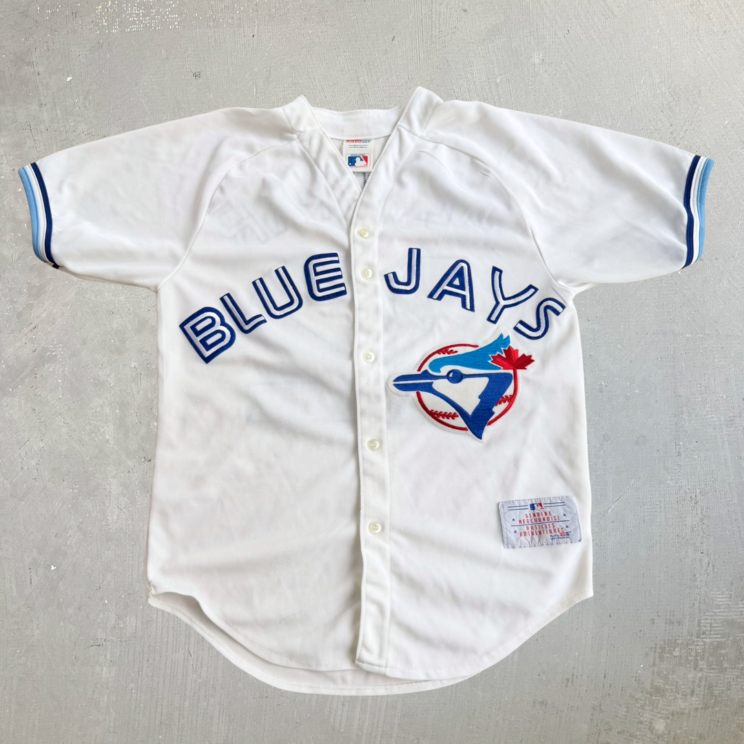 J- Vintage Toronto Blue Jays Roberto Alomar MLB CCM Baseball Jersey - S