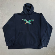 J- Philadelphia Eagles NFL Nike Vintage Logo Hoodie - 2XL