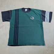 J- Vintage Adidas The Brand With Three Stripes Embroidered Logo Tee - XL