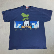 J- Vintage Disney Goofy Graphic Made In USA Single Stitch Tee - L