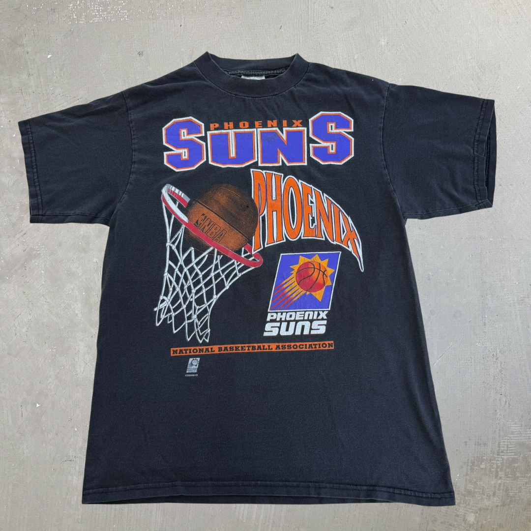 J- Vintage 90s Phoenix Suns NBA Graphic Tee - M