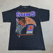 J- Vintage 90s Phoenix Suns NBA Graphic Tee - M