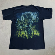 J- Vintage '10 Iron Maiden Somewhere Back In Time Graphic Tee - M