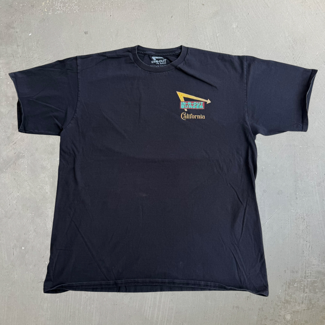 J- In & Out Burger California Graphic Tee - L