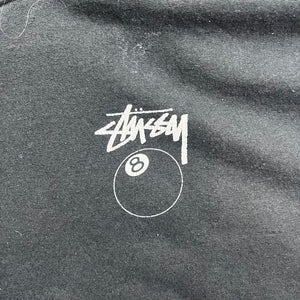 D- Stussy 8 Ball Logo Hoodie