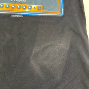 J- Vintage '06 AC/DC Liquid Blue Angus Young Back In Black Cartoon Tee - M