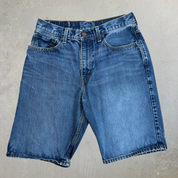 J- Levi's 569 Dark Blue Denim Jorts - W31