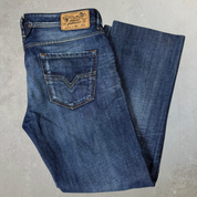 J- Vintage Diesel Larkee Regular Straight Leg Jeans - 33x32