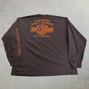 J- '14 Harley Davidson New Hampshire Eagle Graphic Long Sleeve Tee - 3XL