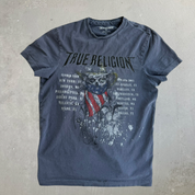 J- Vintage True Religion Cowboy Skull Graphic Tee - S