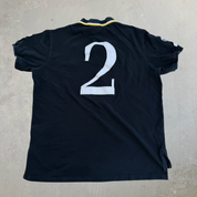 J- Vintage Polo RL Blackwatch Polo Team Embroidered Polo Shirt - XL