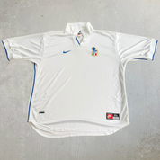 J- Vintage Nike Team Italy Soccer Federation Soccer Jersey - XL