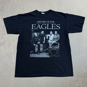 J- Vintage '13 The History Of The Eagles Tour Picture Tee - L