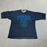 J- Vintage '92 Minnesota Twins MLB Graphic Made In USA Single Stitch Tee - XL