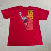 J- Vintage Spain National Soccer Team Ricardo Zamora Picture Tee - L