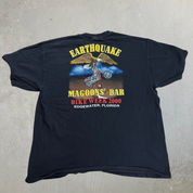 J- Vintage '00 Magoons Bar Edgewater Bike Week Motorcycle Tee - 2XL