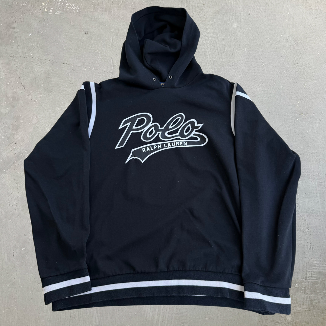 J- Polo RL Text Graphic Hoodie - XL