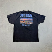 F- Vintage Harley Davidson Red Rock Nevada Tee