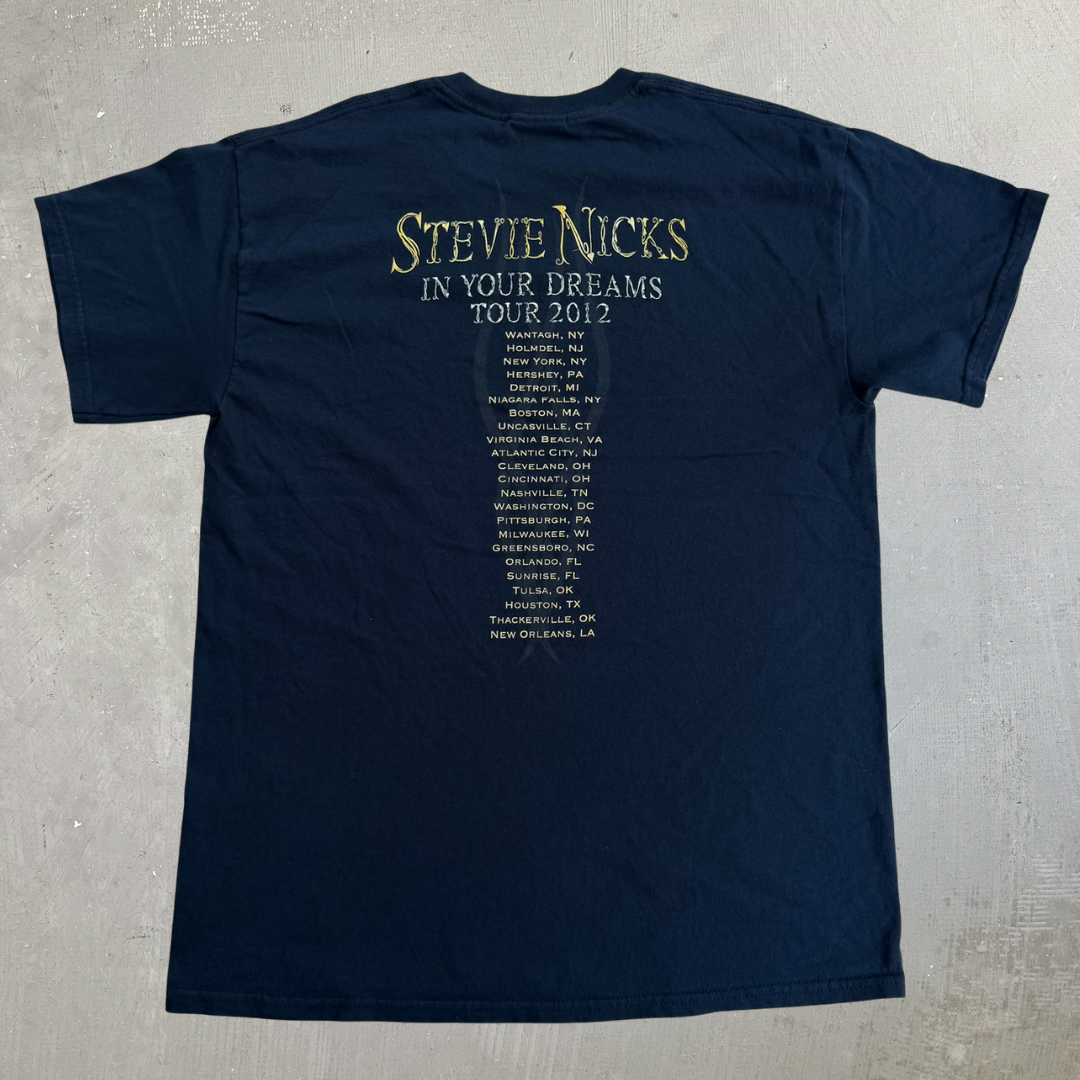 J- Vintage '12 Stevie Nicks In Your Dreams Tour Picture Tee - M