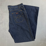 J- Vintage 70s Levi’s Action Slacks Straight Legs Denim Jeans - 36x29