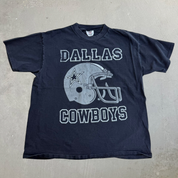 J- Vintage Dallas Cowboys NFL Graphic Single Stitch Tee - XL