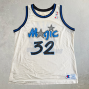 J- Vintage Orlando Magic Shaquille O'Neal NBA Champion Made In USA Jersey - 44 (fits L)